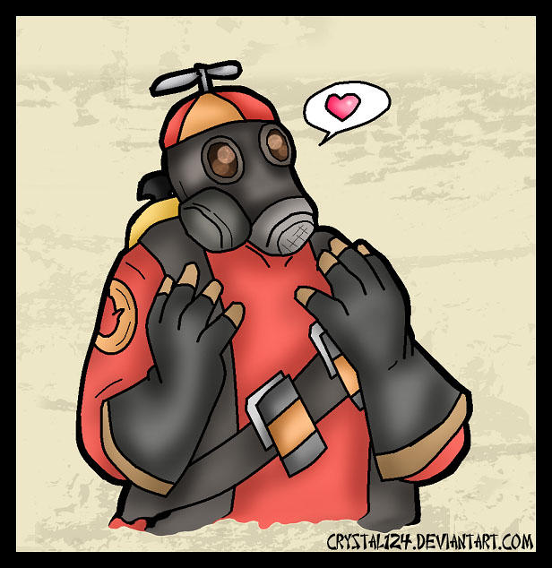 Happy Pyro by Crystal124 on DeviantArt