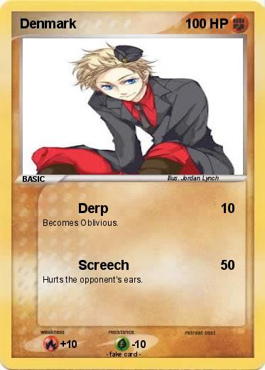 Denmark Pokemon Card~