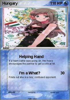 Hungary Pokemon Card~