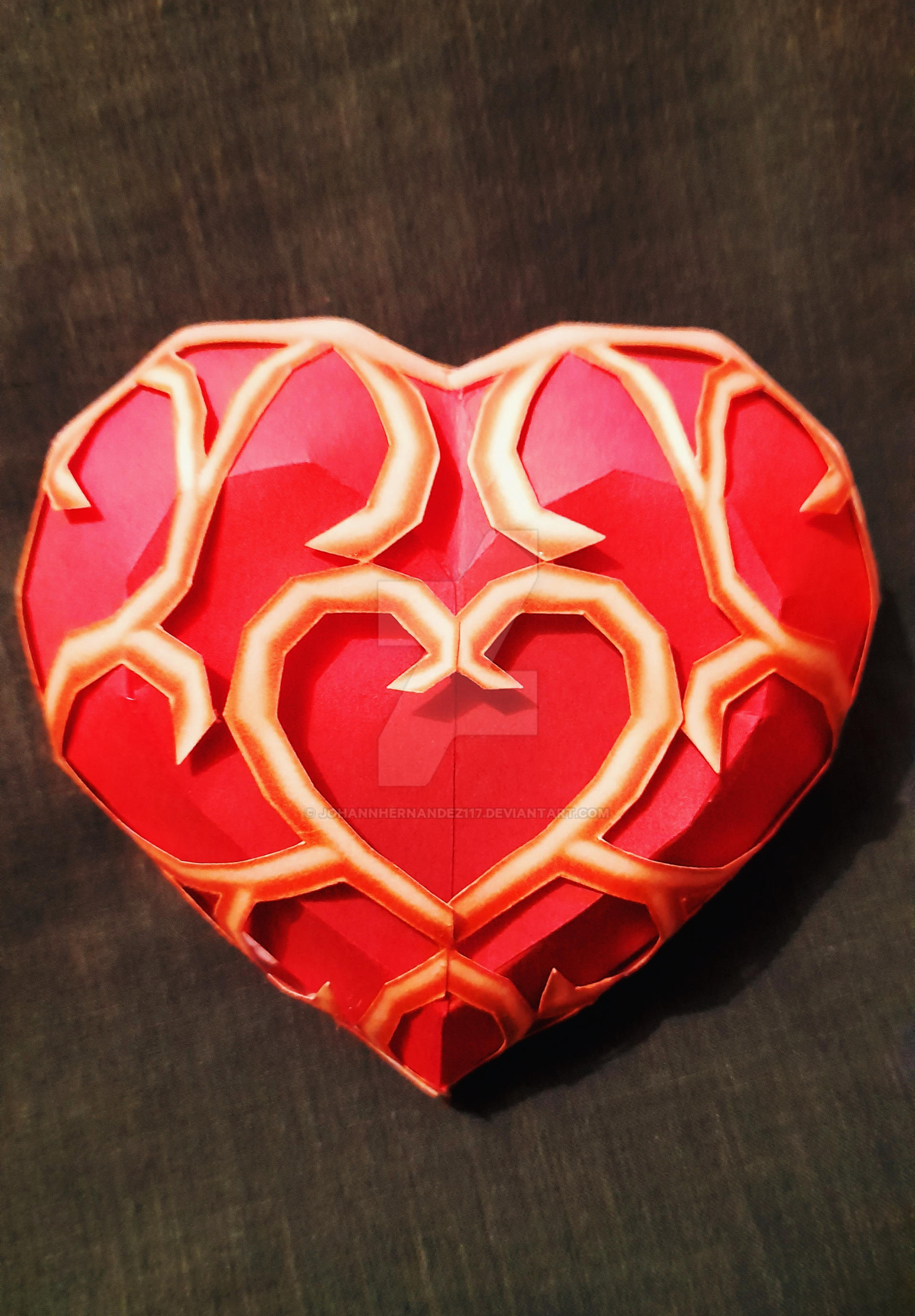 The Legend of Zelda - Corazon Papercraft by johannhernandez117 on ...