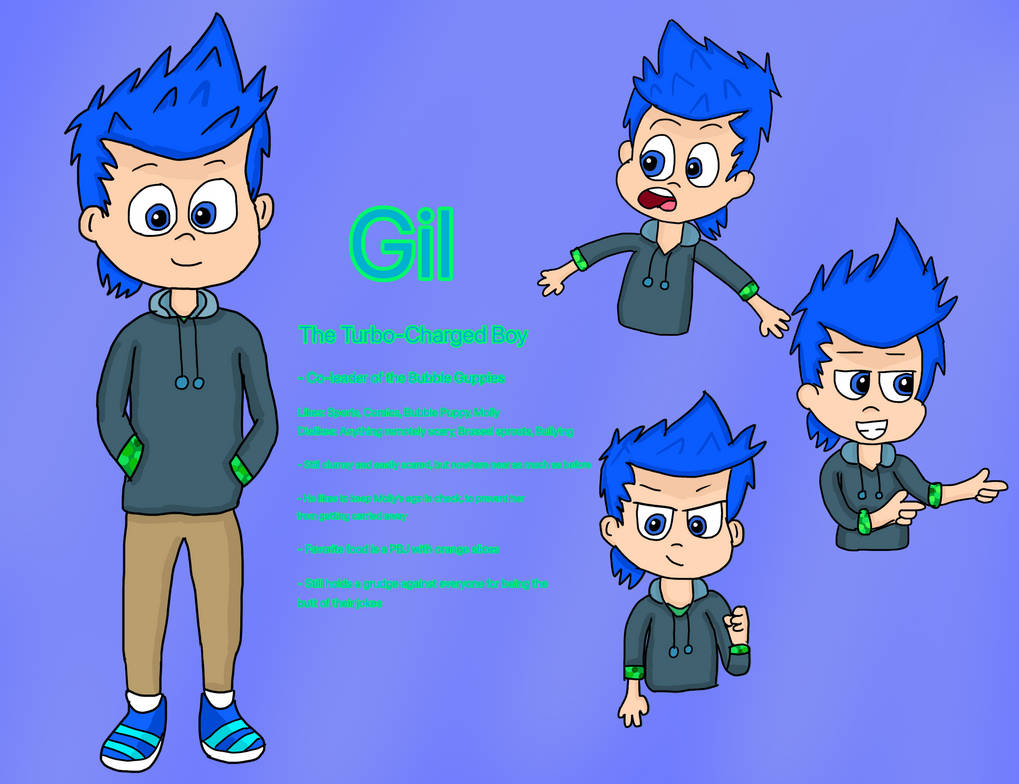 Gil (My Version) - Bio by GojiRaptor06 on DeviantArt