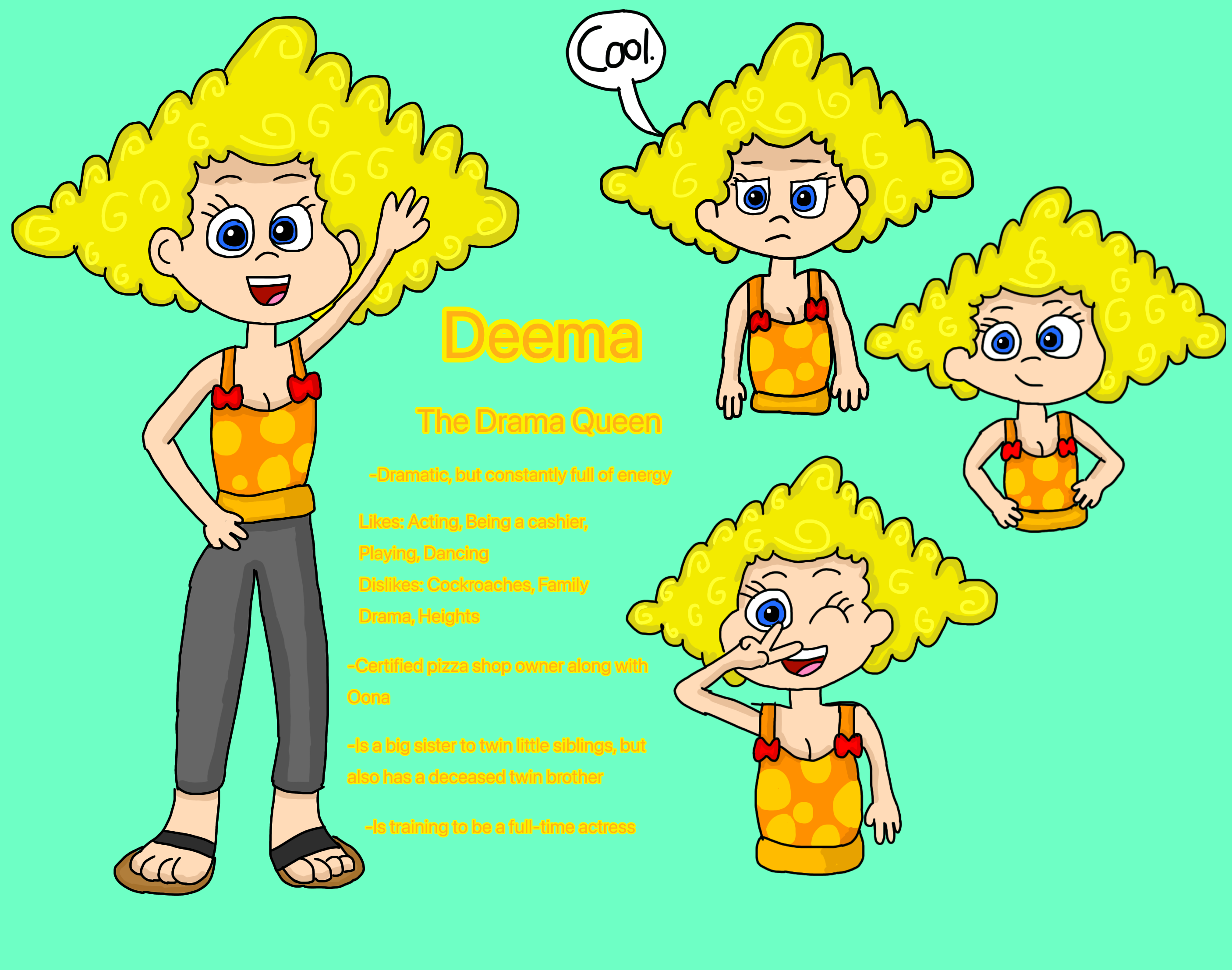 Deema (My Version) - Bio by Jaynator06 on DeviantArt
