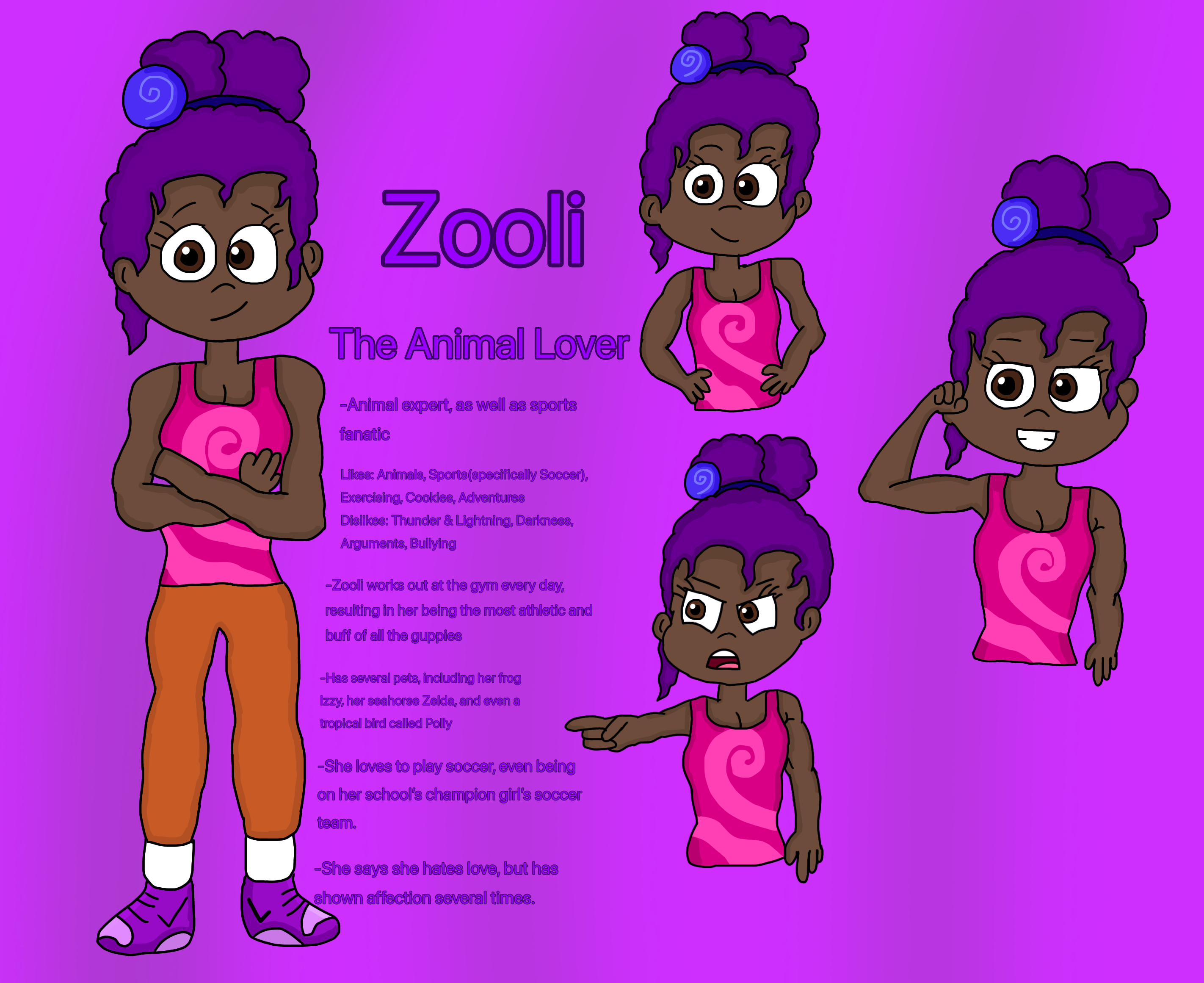 Zooli Color Zooli (My Version) - Bio by GojiRaptor06 on DeviantArt