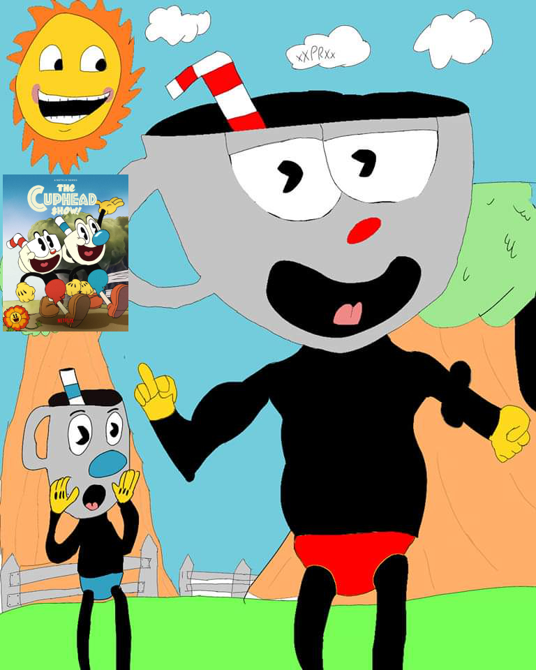 Cuphead Clipart Main Character in Cupheadshow (Instant Download) 