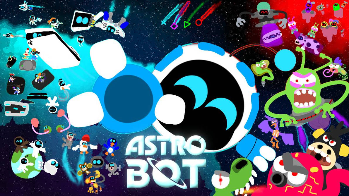 Astro Bot Pixel Astro bot poster by jaylynnepic0 on DeviantArt