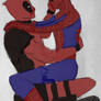 Spideypool Love- Colored-PicsArt 1373850219657