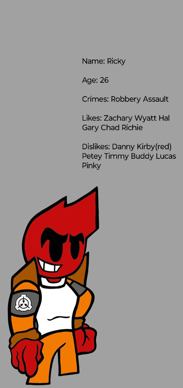 Ricky Character Concept by HaydenObazzz on DeviantArt