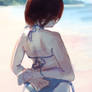 Beach Girl Potrait