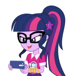 Sci Twilight  Sparkle, Selfie