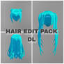 MMD Hair Edit Pack 2 DL