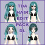 MMD Hair Edit Pack DL