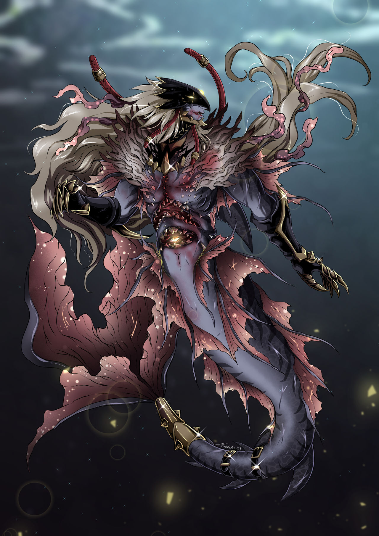 From the Depths Below by Noirchotic on DeviantArt