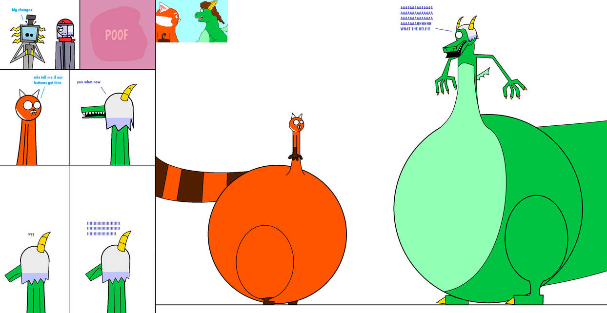 Nile forming into BIG CHUNGAS DRAGON by P0Btmmj2020rebooted on DeviantArt