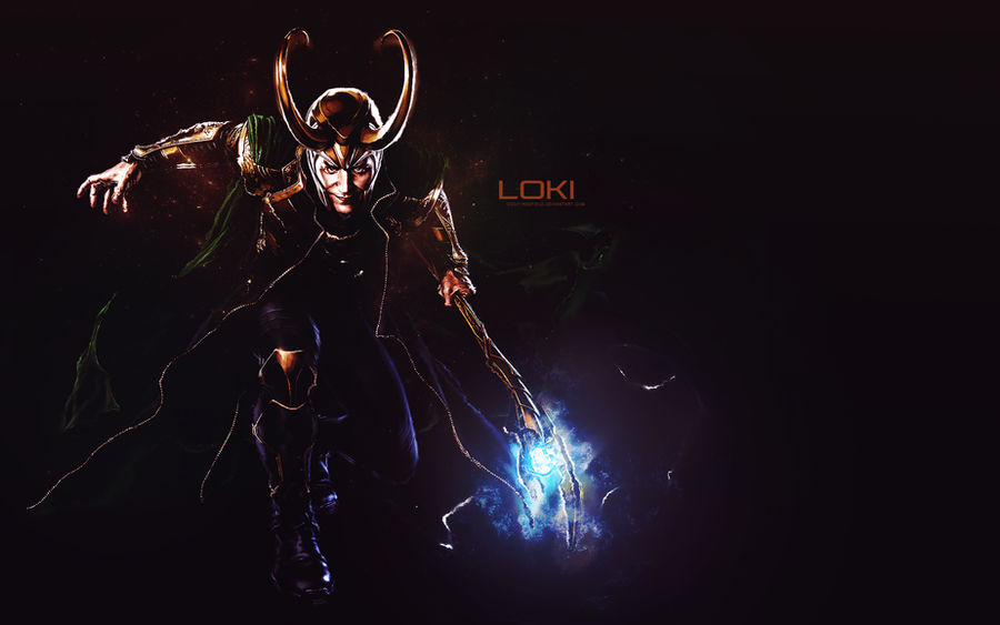 .: Loki wallpaper :. by CodeClaire