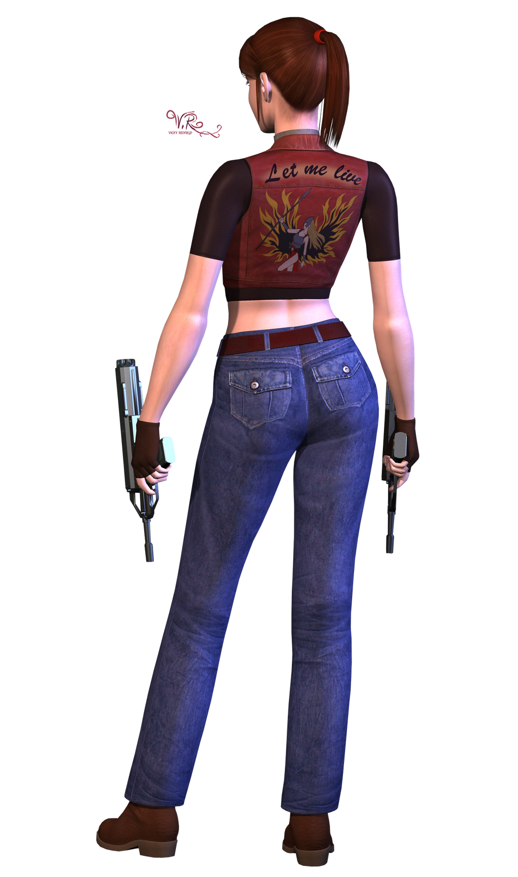 Claire Redfield RE CVX render