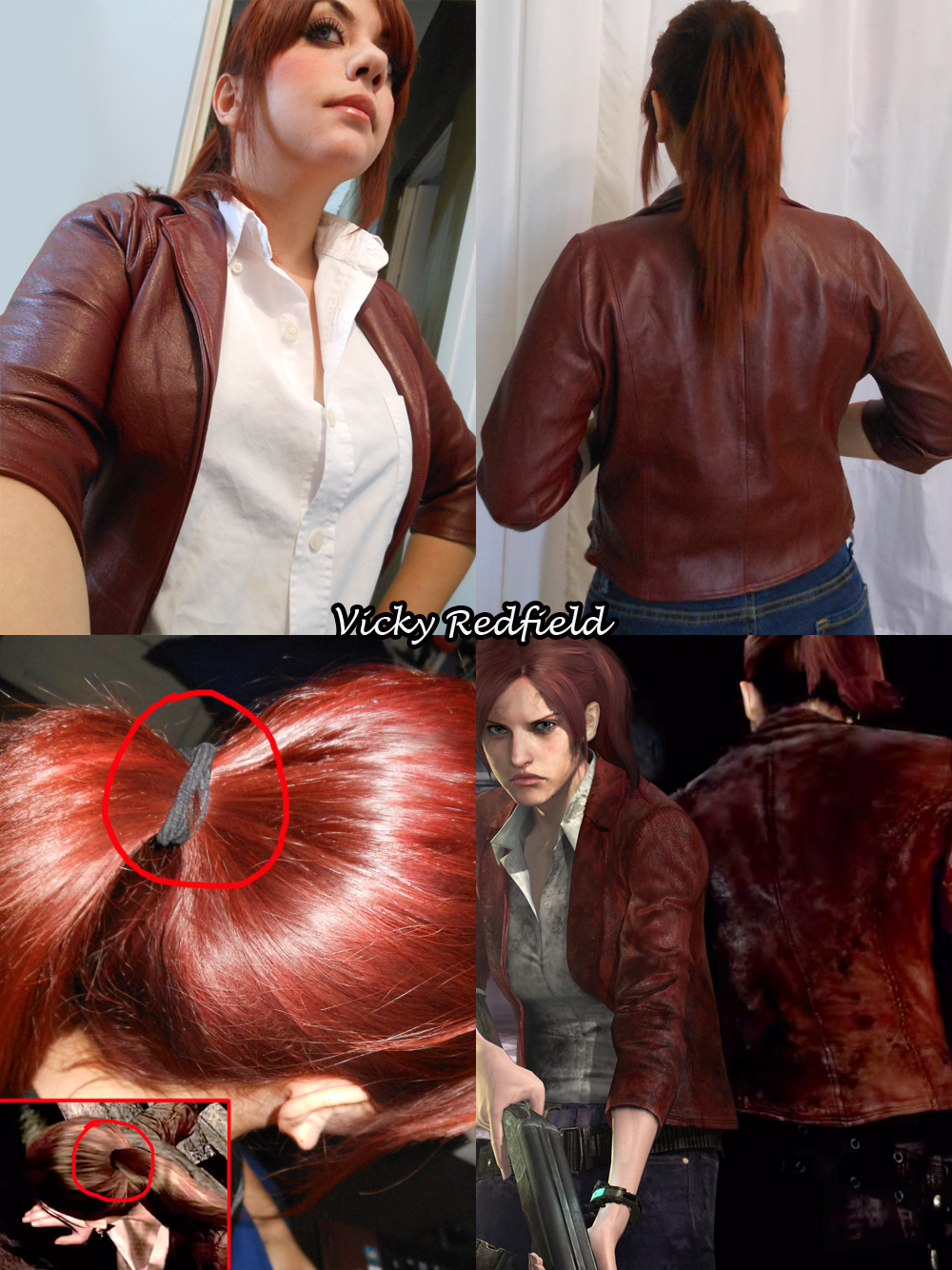 Claire Redfield's Red Bangs Return in Resident Evil: Revelations 2