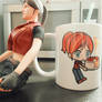 Claire Redfield cute mug