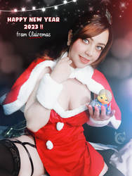 Claire Redfield Christmas outfit
