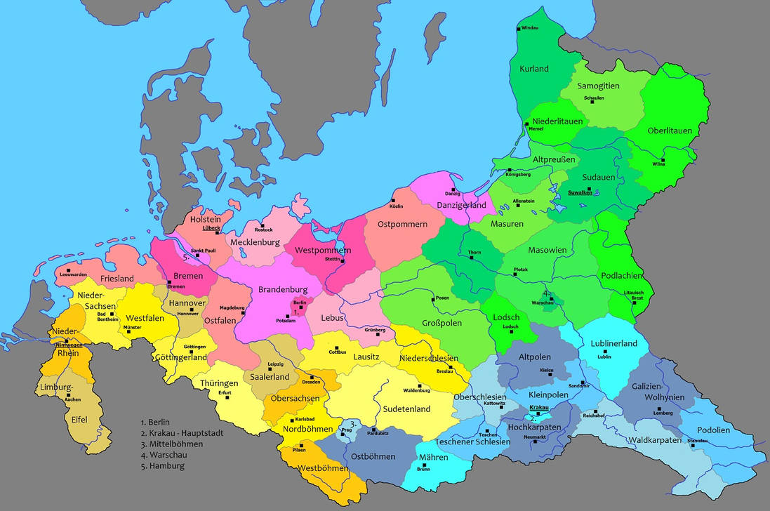 Administrative map of the CEC (German) by proterra on DeviantArt