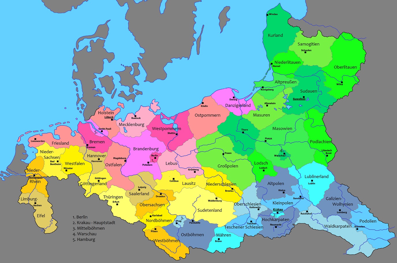 Administrative map of the CEC (German) by proterra on DeviantArt