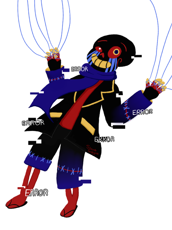 Error Sans (With ERRORs) by StarTwilight17 on DeviantArt