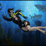 lara croft wetsuit colo