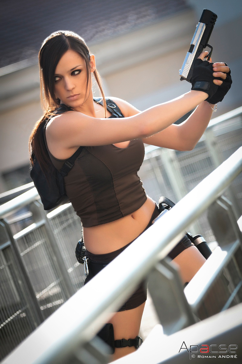 Lara Croft Japan event