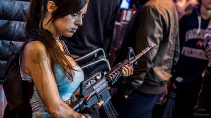 Lara Croft Paris Games Week