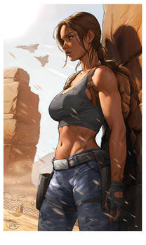 Tomb Raider III fanart 