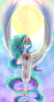 I am the Sun [ Princess Celestia + Speedpaint ]