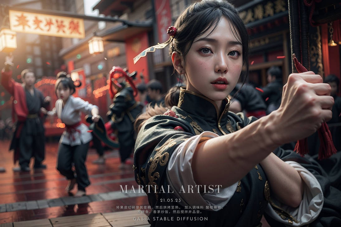 Martial artist by Gasia112 on DeviantArt