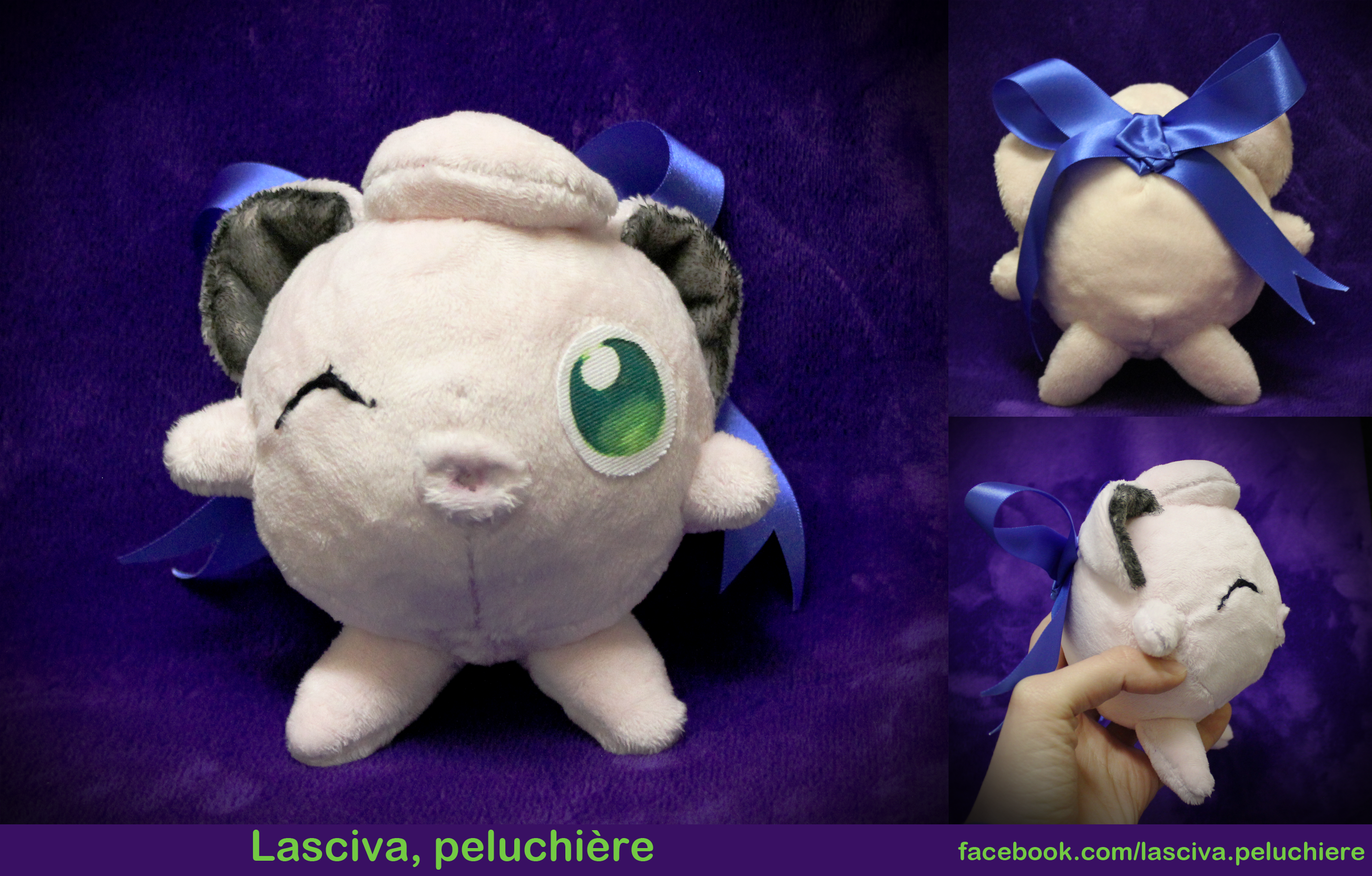 Smash Blue Bow Jigglypuff Custom Plush By Peluchiere On Deviantart Smash Blue Bow Jigglypuff Custom Plush By Peluchiere On Deviantart