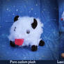 Poro fluffy life-size custom plush