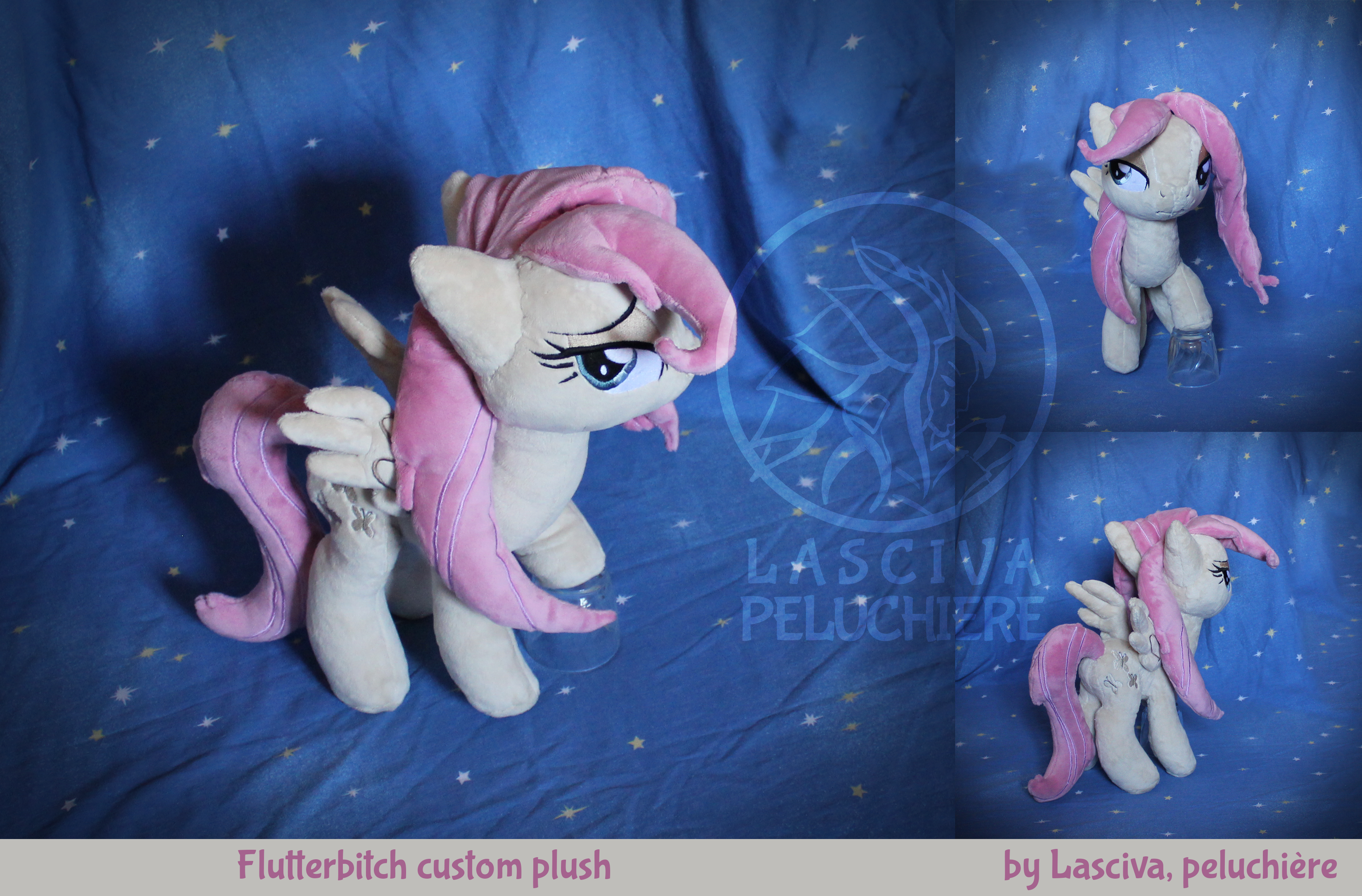 Flutterbitch custom plush