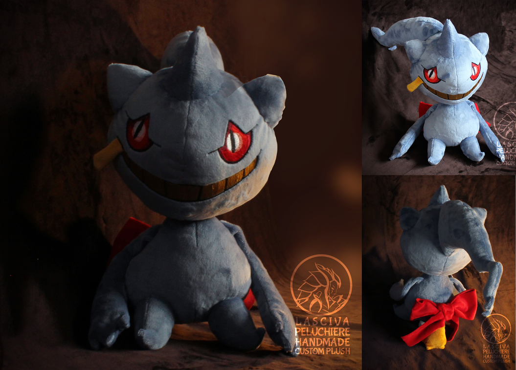 Banette custom plush by Peluchiere on DeviantArt