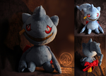 Banette custom plush by Peluchiere