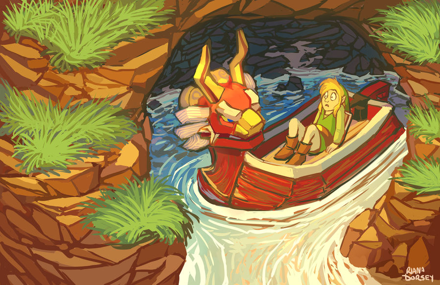 Meeting the King of Red Lions by ArtByRiana on DeviantArt