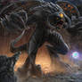 Dota2 Puck vs Roshan