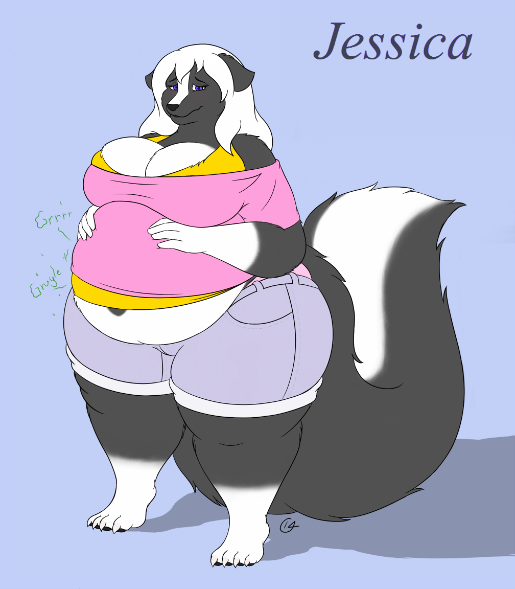 bloated jessica