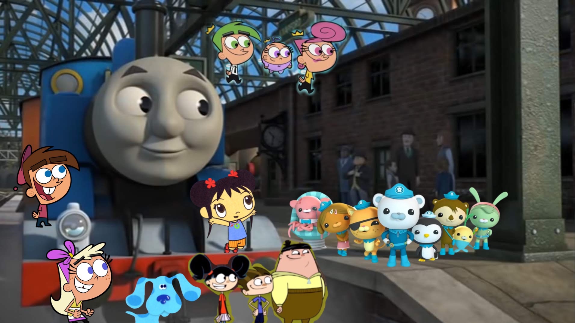 Thomas and his Friends meeting Octonauts by TrainboyRJJamesStew on ...