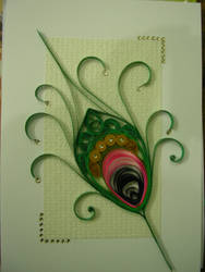 quilling greeting card