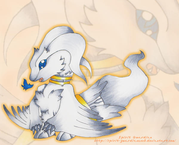 Chibi Shiny Reshiram