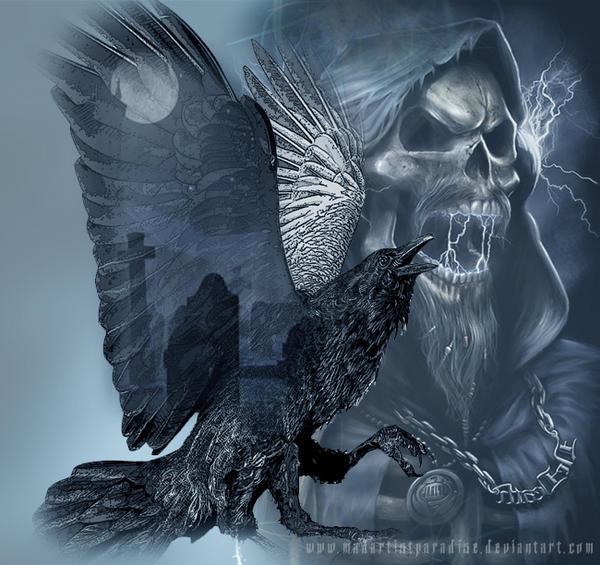 Death Raven by MadArtistParadise on DeviantArt