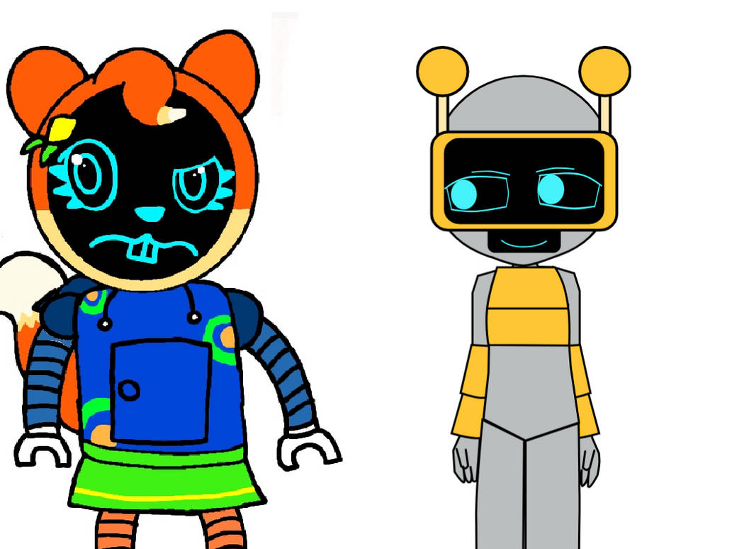 Funbot meets Conkinabot (Humanoid) by Phonkiy on DeviantArt