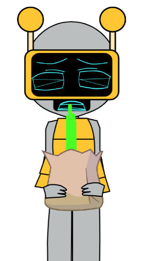 Funbot vomiting (humanoid version) by Phonkiy on DeviantArt