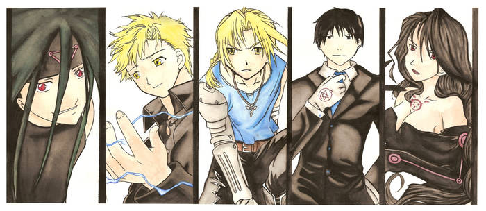 Fullmetal Alchemist Collage