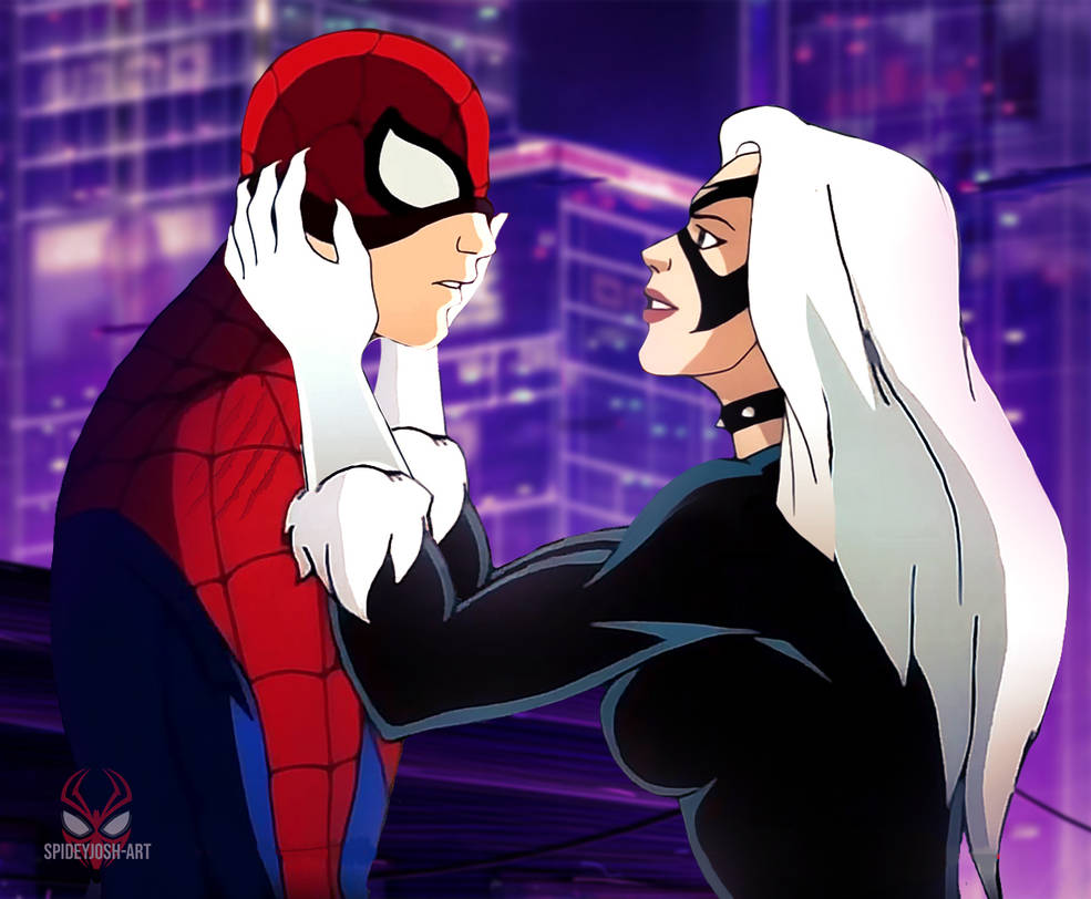 Spider-man The Animated Series Black cat by SpideyJosh-art on DeviantArt
