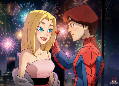 Spectacular Spider-man and Gwen Remastered