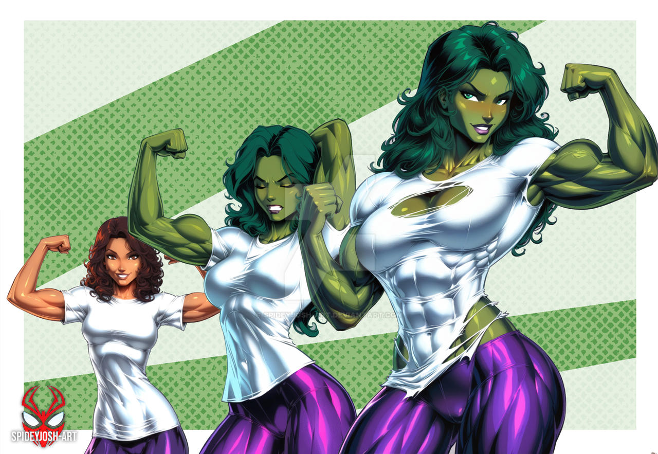 She Hulk Transformation Deviantart 22