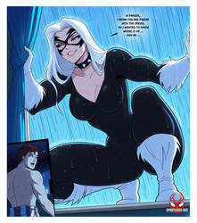 Black cat and Peter 94